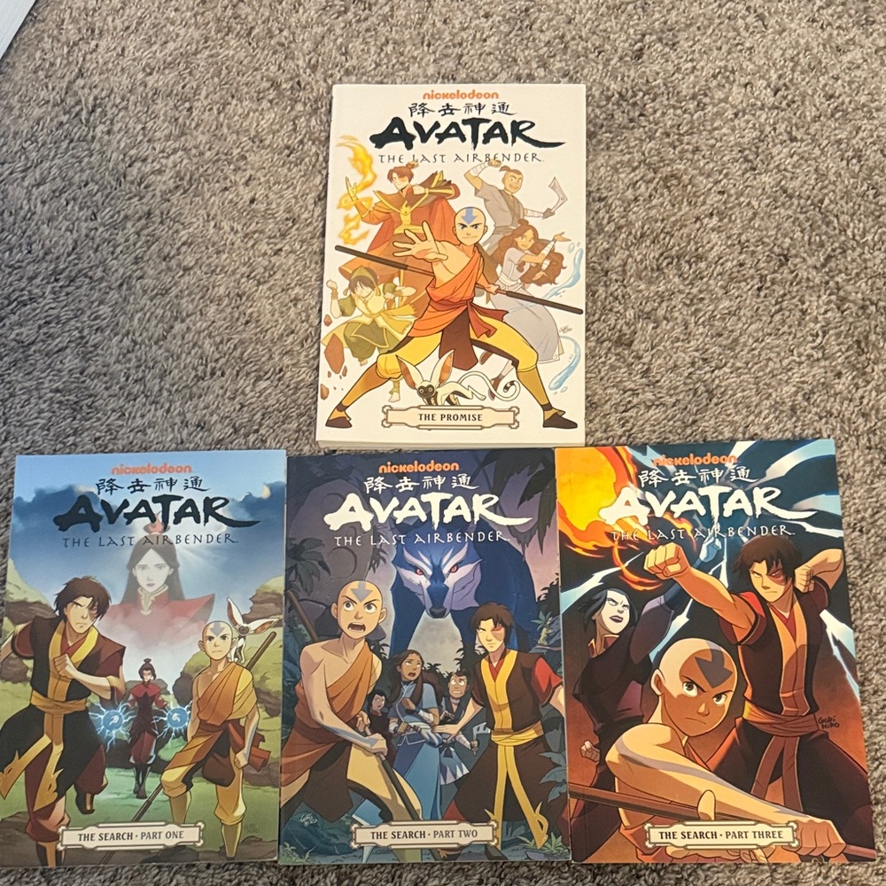 Avatar: The Last Airbender Graphic Novel Set